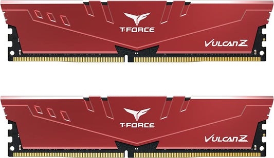 Team Group T-Force Vulcan Z TLZRD416G3200HC16CDC01 Memory Module 16 GB 2 X 8 GB DDR4 3200 MHZ