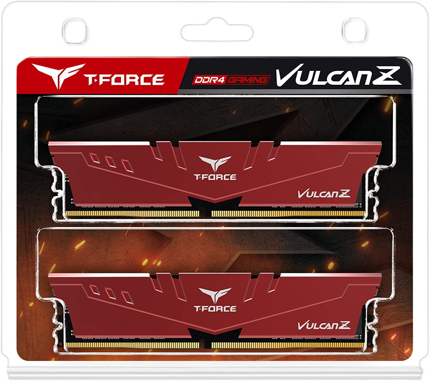 Team Group T-Force Vulcan Z TLZRD416G3200HC16CDC01 Memory Module 16 GB 2 X 8 GB DDR4 3200 MHZ